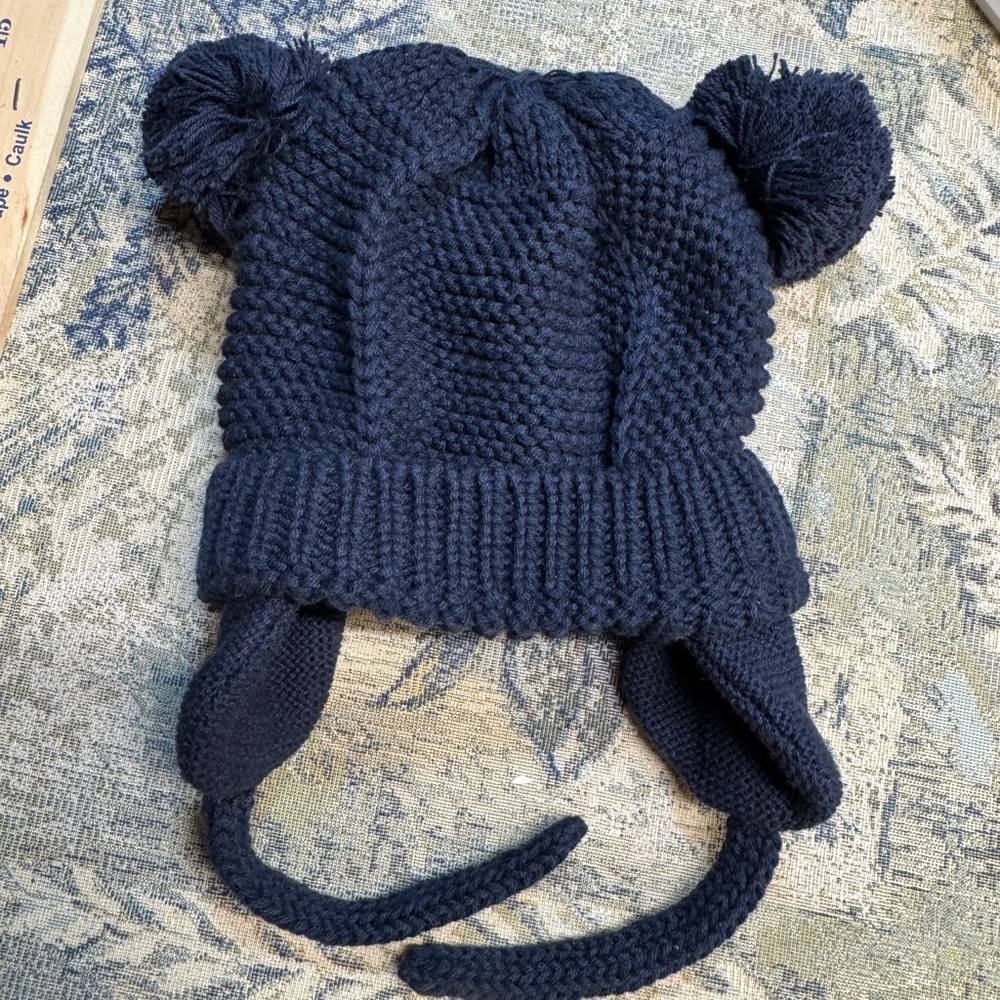 LANGZHEN Kids Winter Hat,Earflap,Knit Cap Fleece Lined Beanie Baby/Boys/Girls